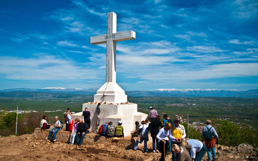 Medugorje - kříž / foto: Wikimedia